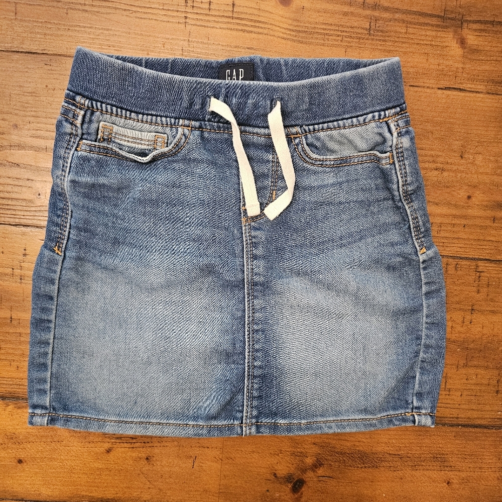 GAP brand girls denim jean skirt size XS